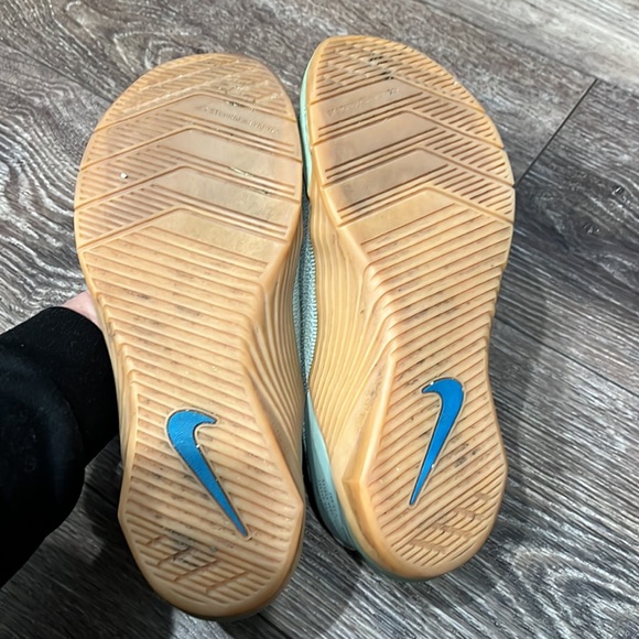 Size  8.5- Mens Nike Metcon 5 Jade Horizon Green Training Shoes - Picture 6 of 8